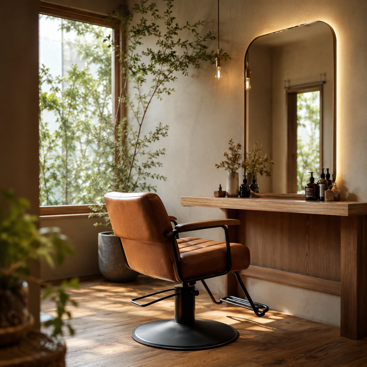 ヘアサロン Luceの店内